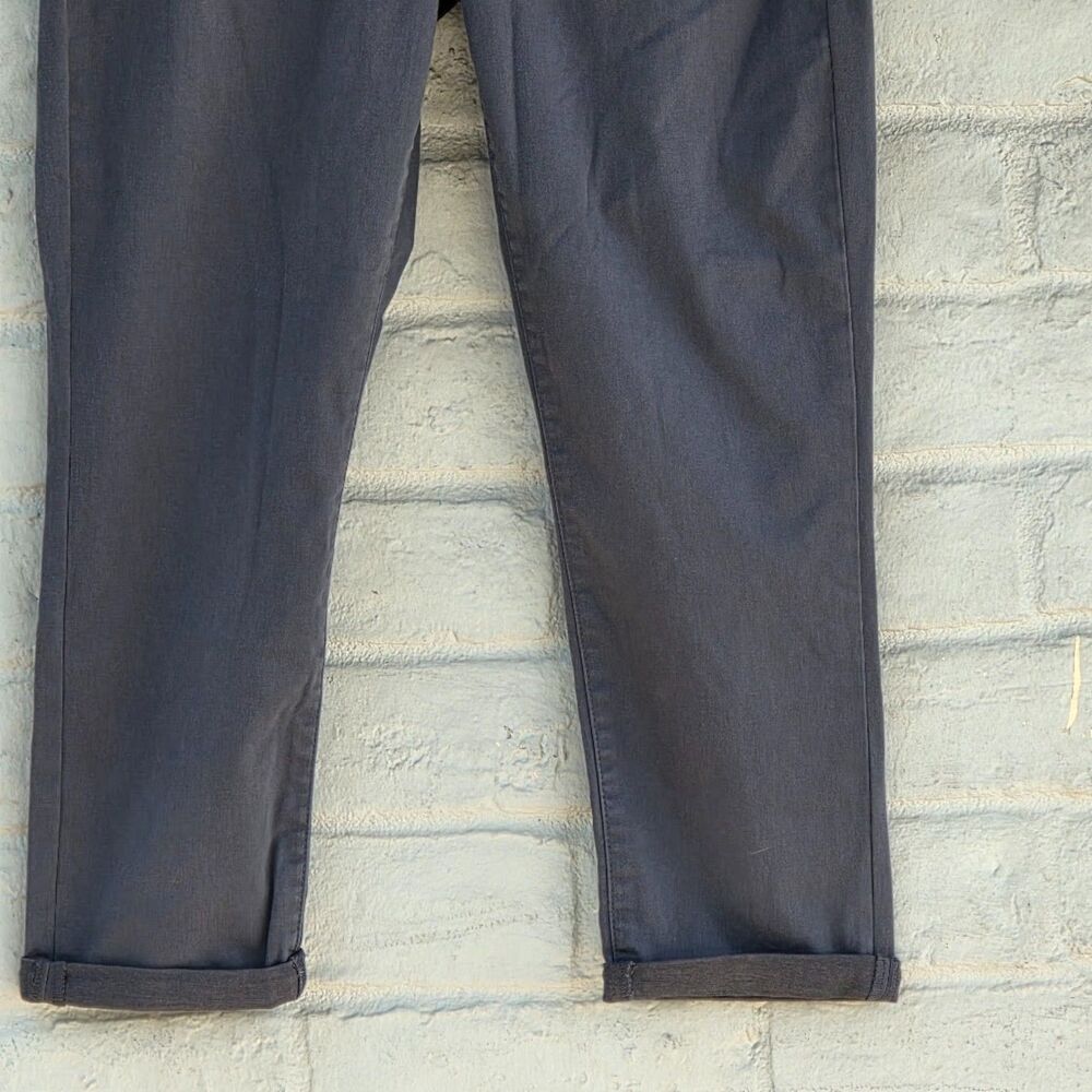 Democracy "Ab"solution 6P Gray Stretch Ankle Utility Cargo Pants Jeans - Picture 6 of 12